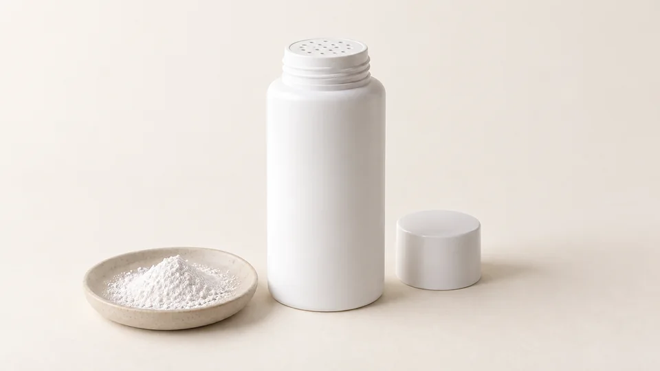 Unbranded packaging concept: Powder cleanser