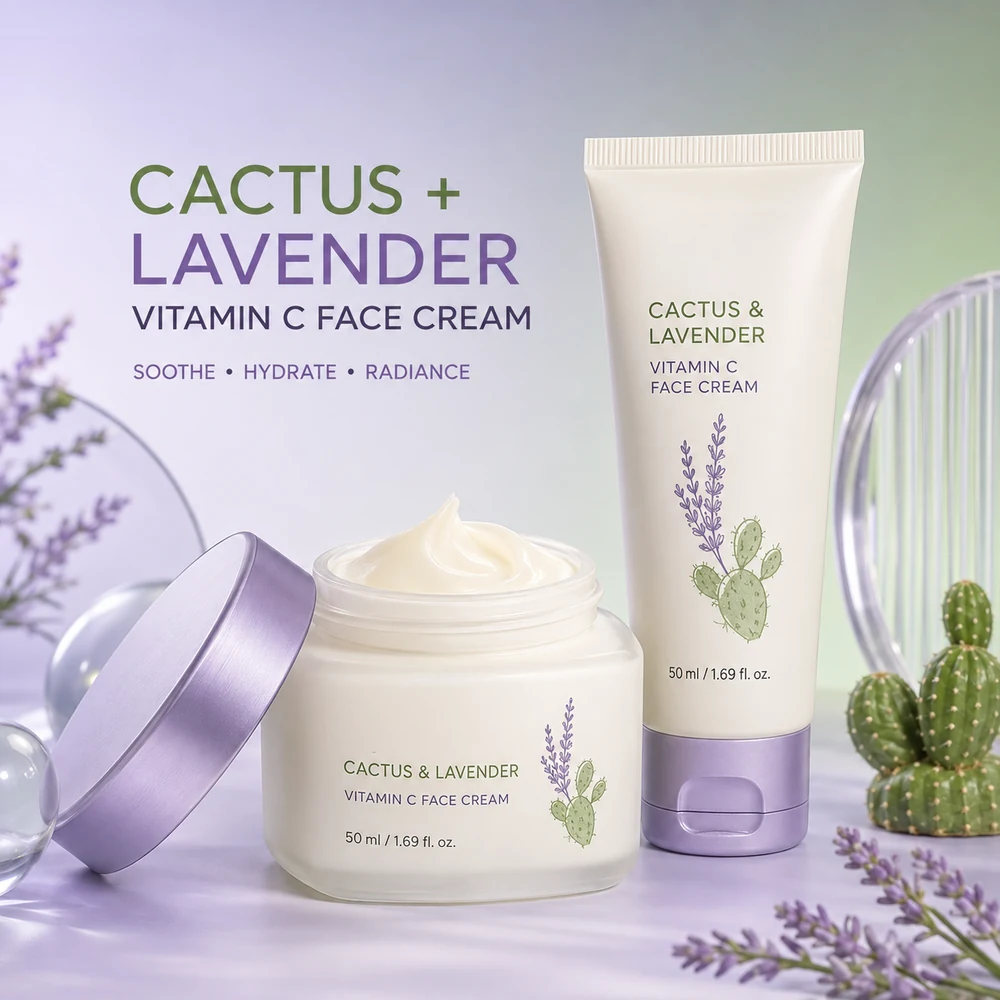 Lavender + Niacinamide + Vitamin C · Creme · FK-1601932229733