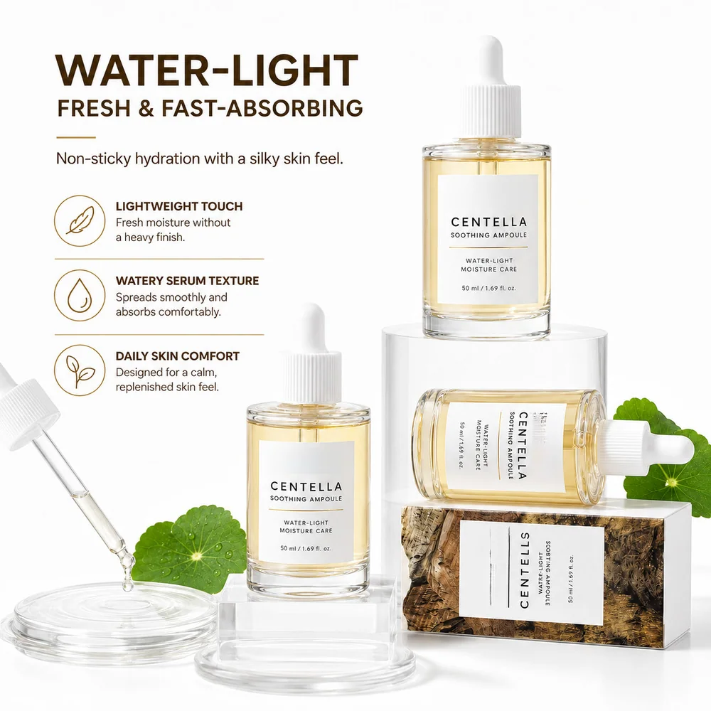 Centella + Hyaluronic acid · سيروم · FK-1601937664637 · صور المنتج والعبوة 2